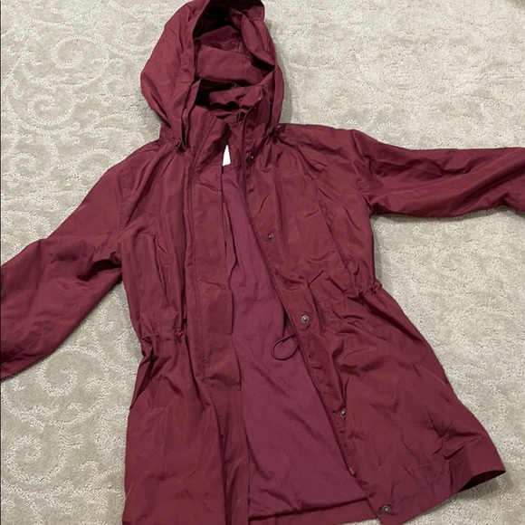A New Day Maroon Rain Jacket 